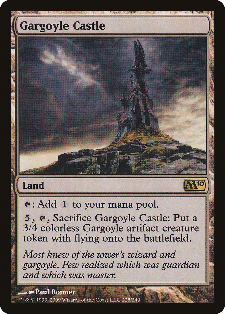Gargoyle Castle (225) Foil - Magic 2010