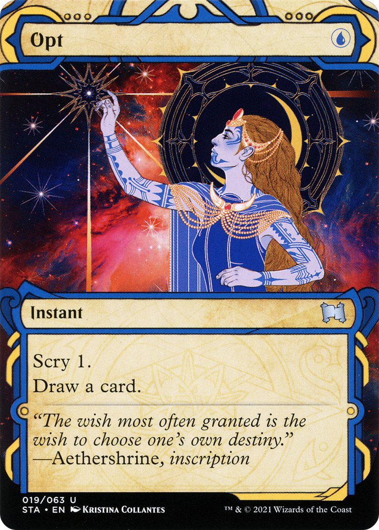 Opt (019) Foil - Strixhaven Mystical Archive