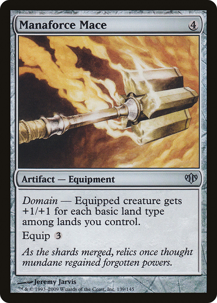 Manaforce Mace (139) - Conflux