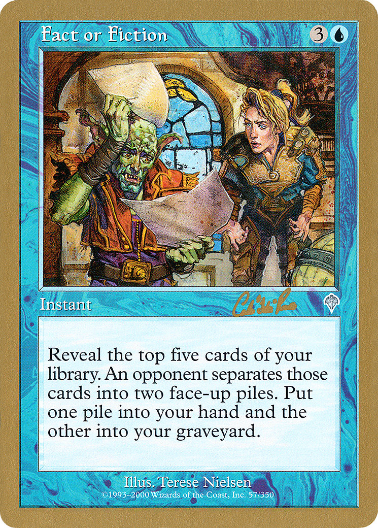 Fact or Fiction (Retro) (cr57a) - World Championship Decks 2002