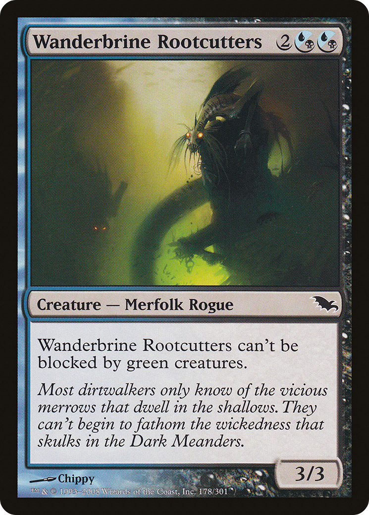 Wanderbrine Rootcutters (178) Foil - Shadowmoor