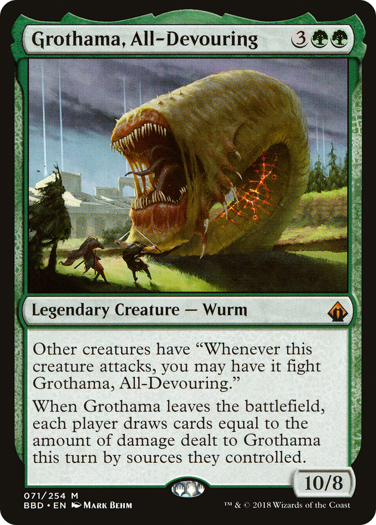 Grothama, All-Devouring (071) Foil - Battlebond