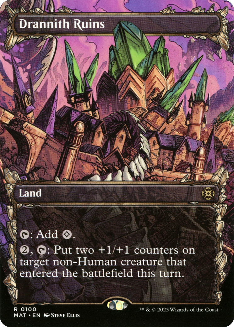 Drannith Ruins (Showcase) (100) Foil - March of the Machine: The Aftermath