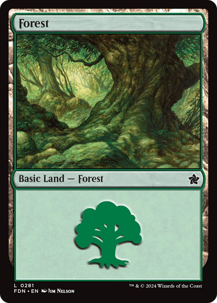Forest (281) Foil - Foundations