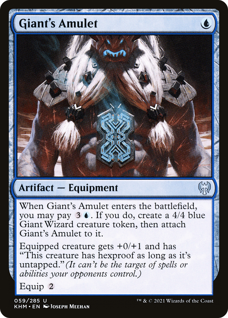 Giant's Amulet (059) Foil - Kaldheim