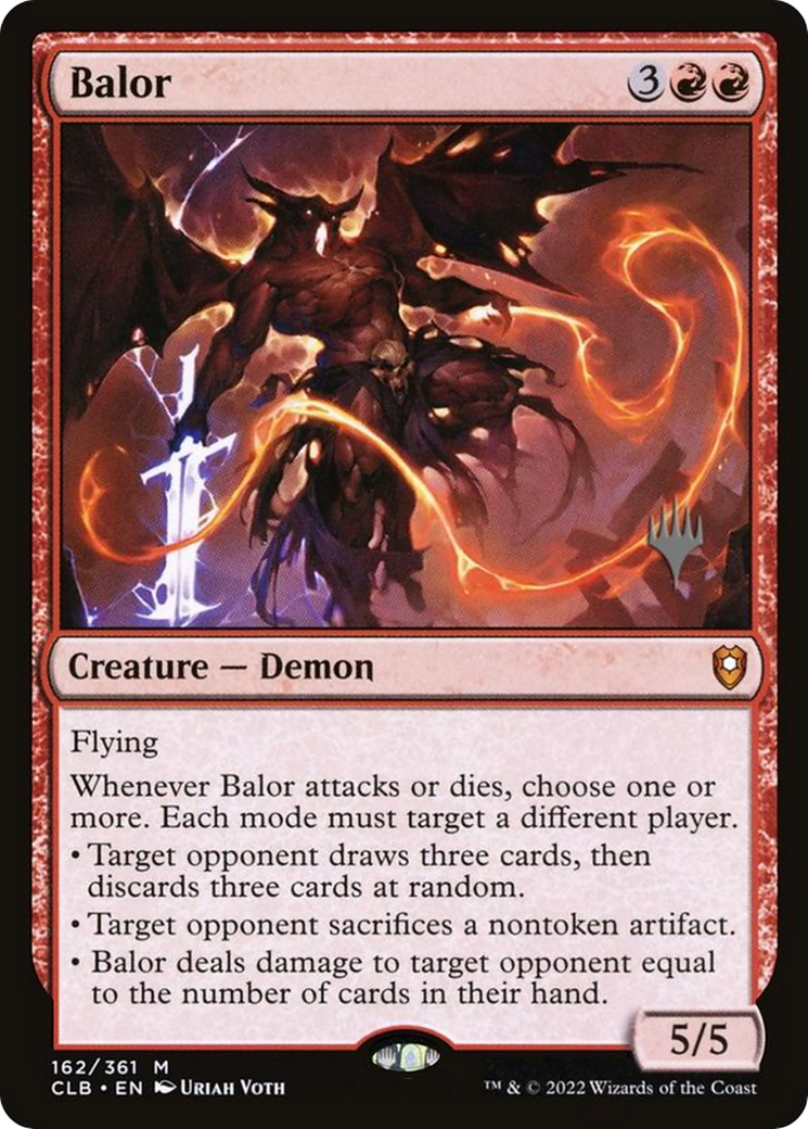 Balor (162p) - Battle for Baldur's Gate Promos