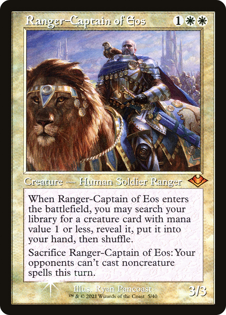 Ranger-Captain of Eos (Retro) (005) Foil - Modern Horizons 1 Timeshifts