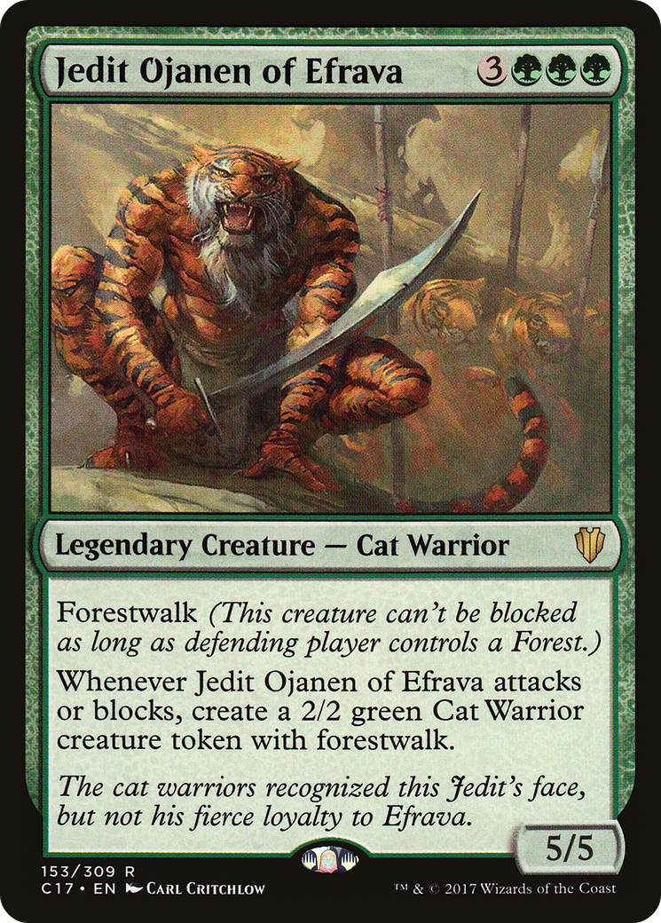 Jedit Ojanen of Efrava (153) - Commander 2017