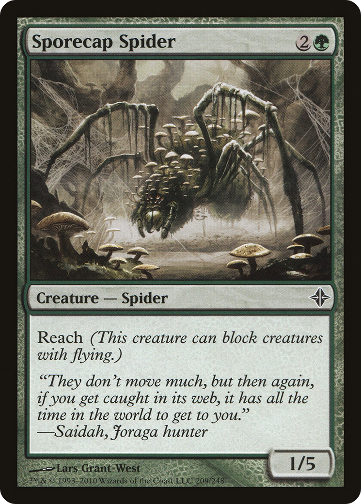 Sporecap Spider (209) Foil - Rise of the Eldrazi