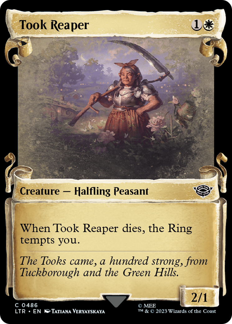 Took Reaper (Showcase Scrolls) (Showcase) (486) Foil - The Lord of the Rings: Tales of Middle-earth