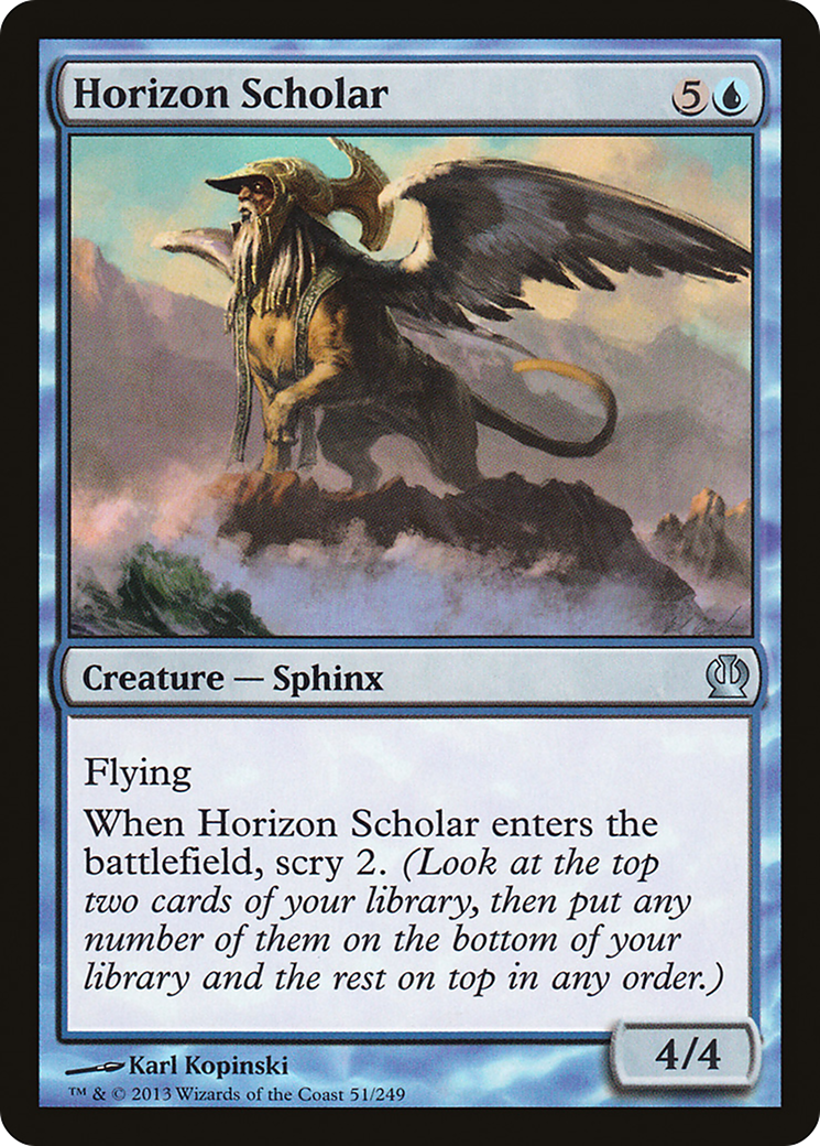 Horizon Scholar (051) Foil - Theros