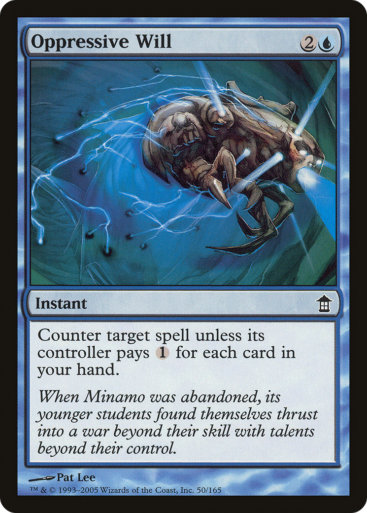 Oppressive Will (050) - Saviors of Kamigawa