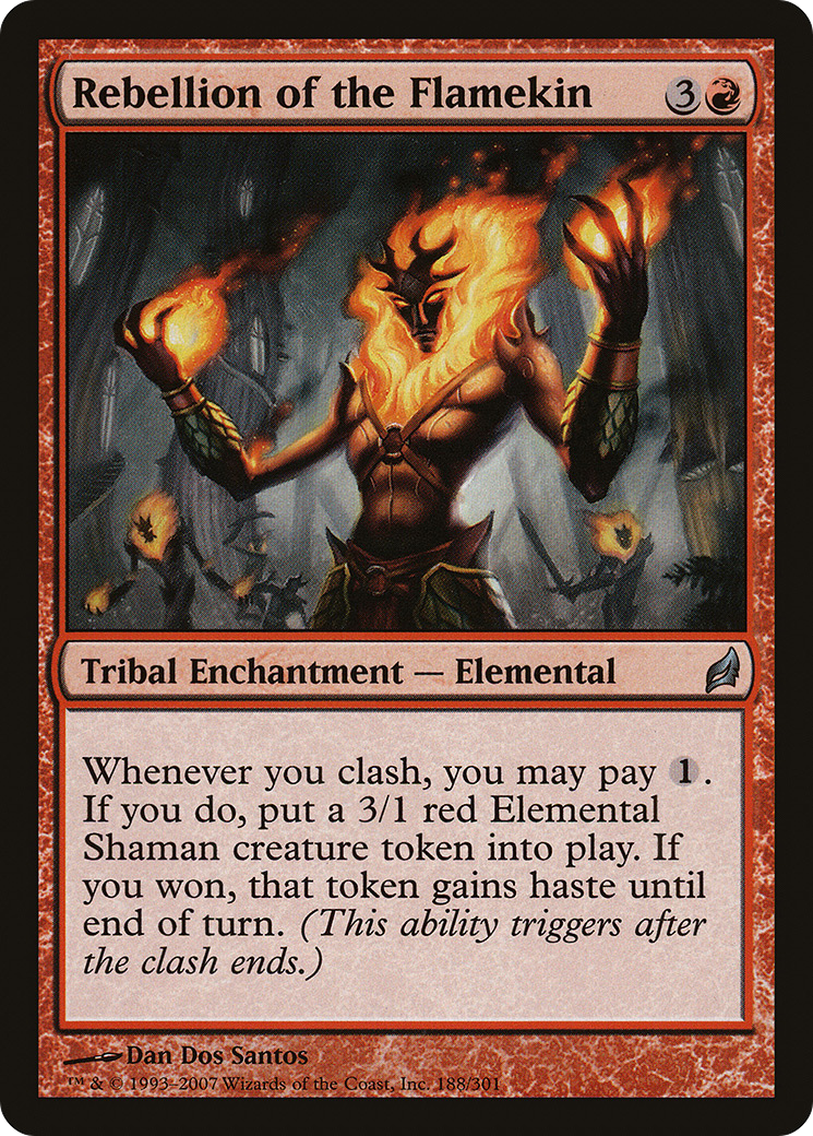 Rebellion of the Flamekin (188) Foil - Lorwyn