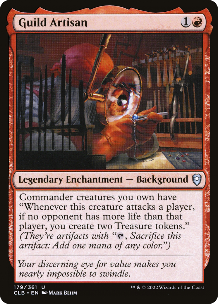 Guild Artisan (179) Foil - Commander Legends: Battle for Baldur's Gate