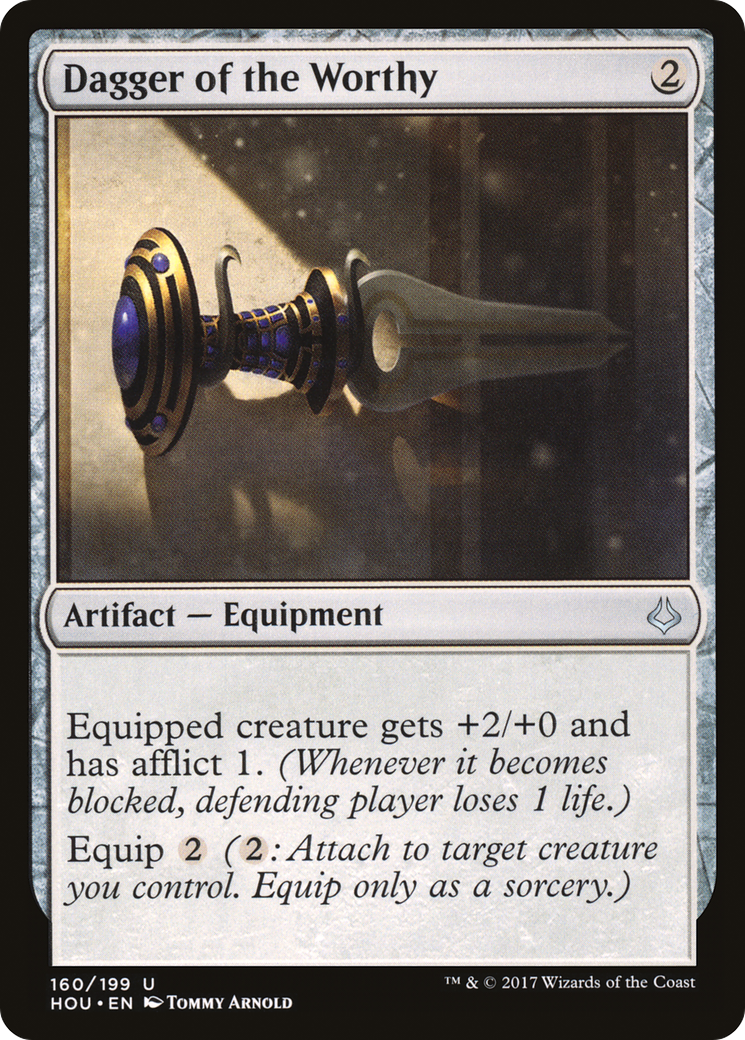 Dagger of the Worthy (160) Foil - Hour of Devastation