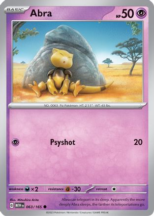 Abra (63) - 151