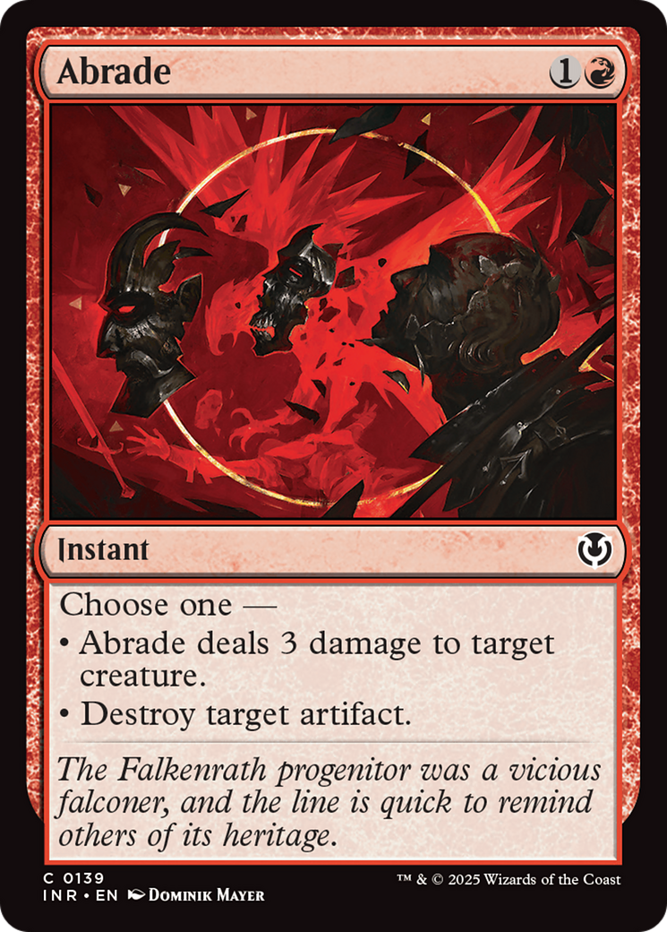 Abrade (139) Foil - Innistrad Remastered