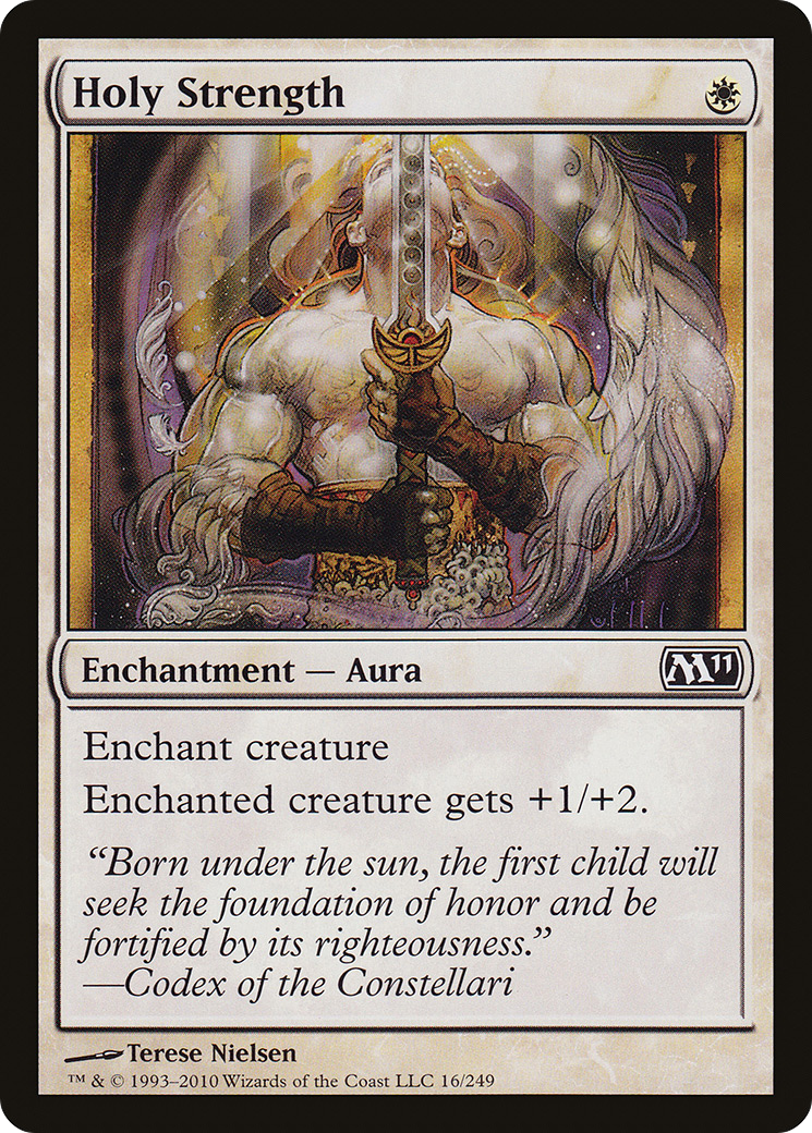 Holy Strength (016) Foil - Magic 2011