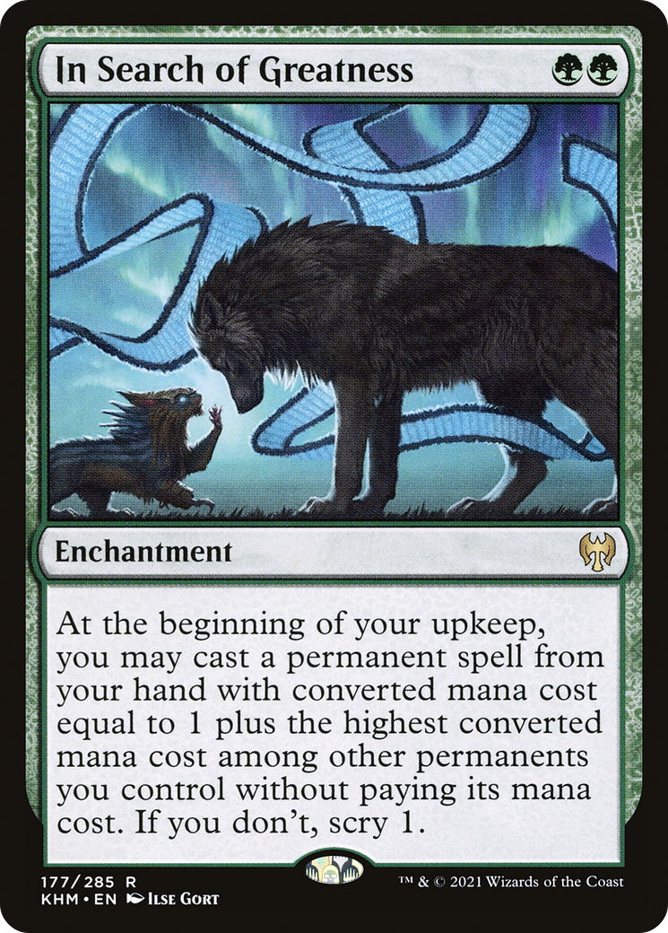In Search of Greatness (177) Foil - Kaldheim