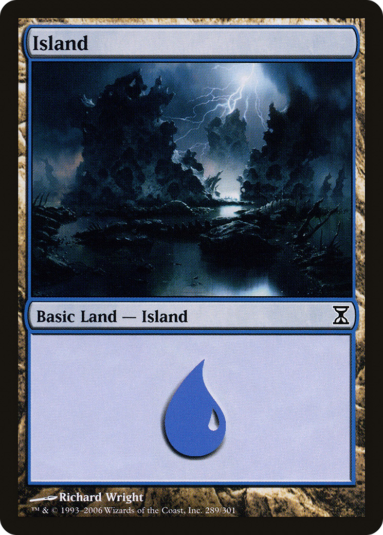 Island (289) Foil - Time Spiral