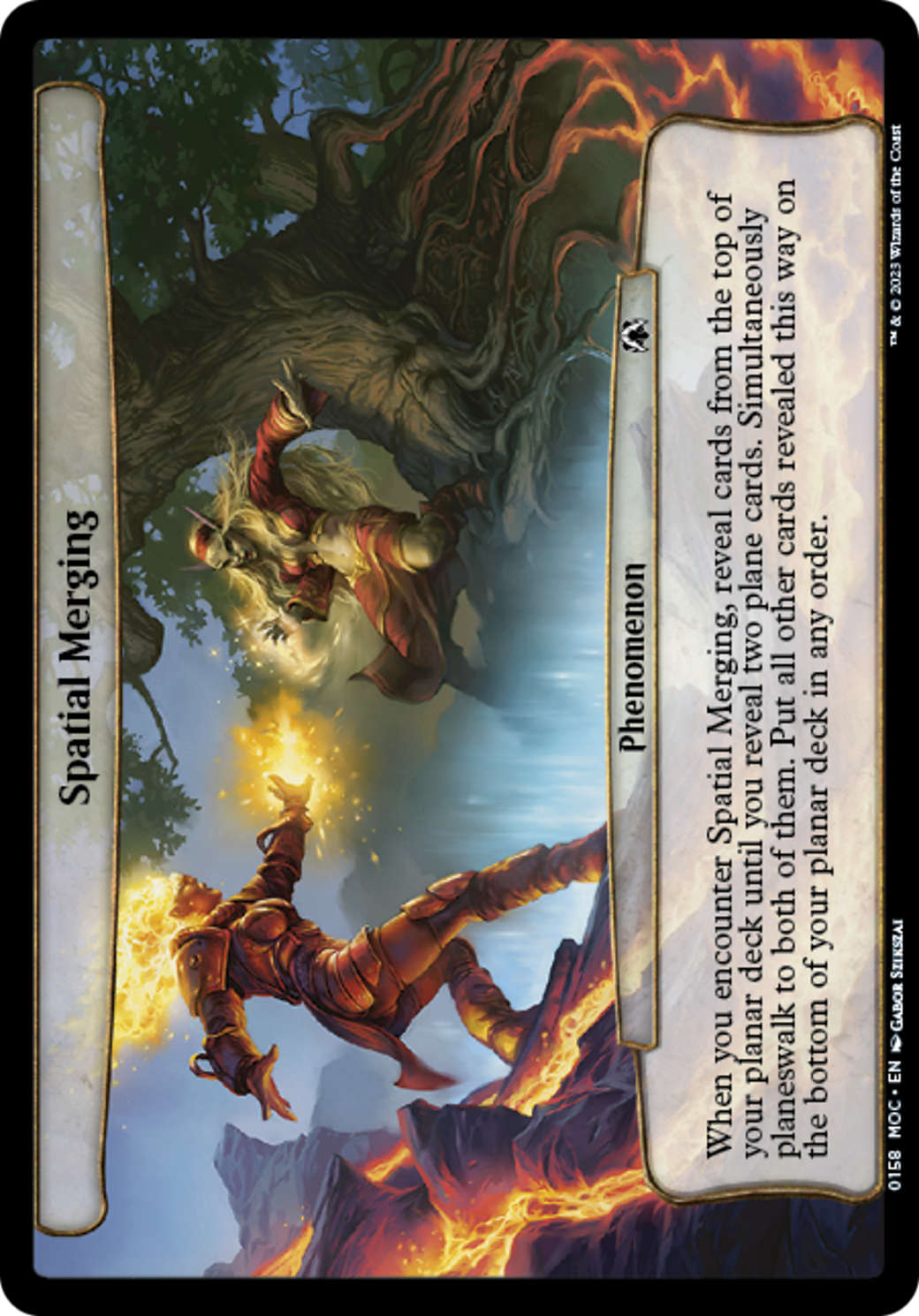 Spatial Merging (158) - March of the Machine Commander