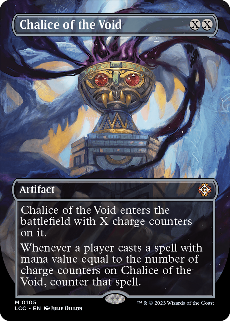 Chalice of the Void (Borderless) (105) Foil - The Lost Caverns of Ixalan Commander