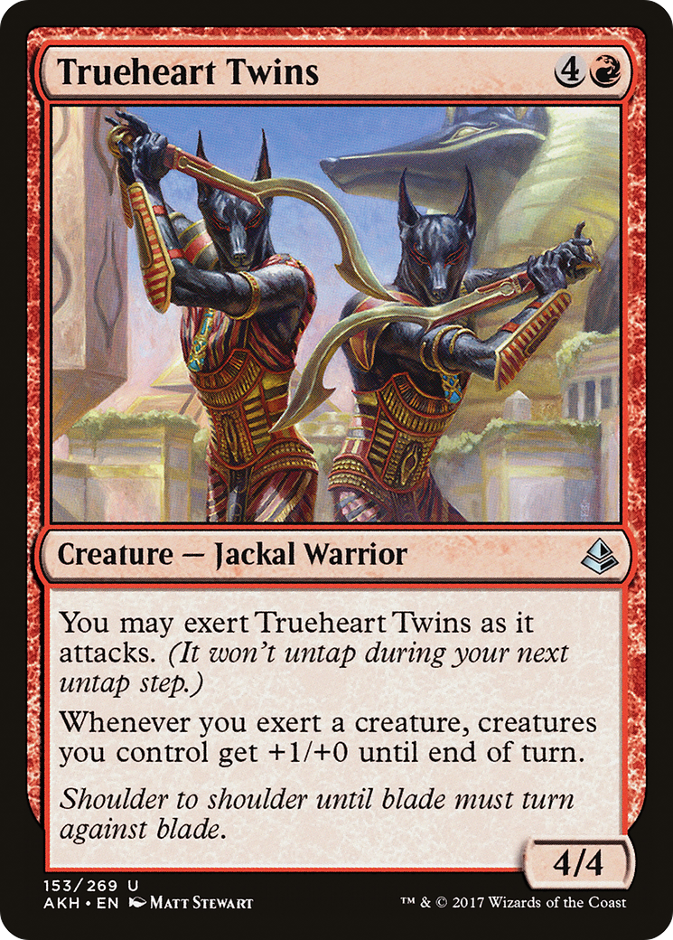 Trueheart Twins (153) Foil - Amonkhet