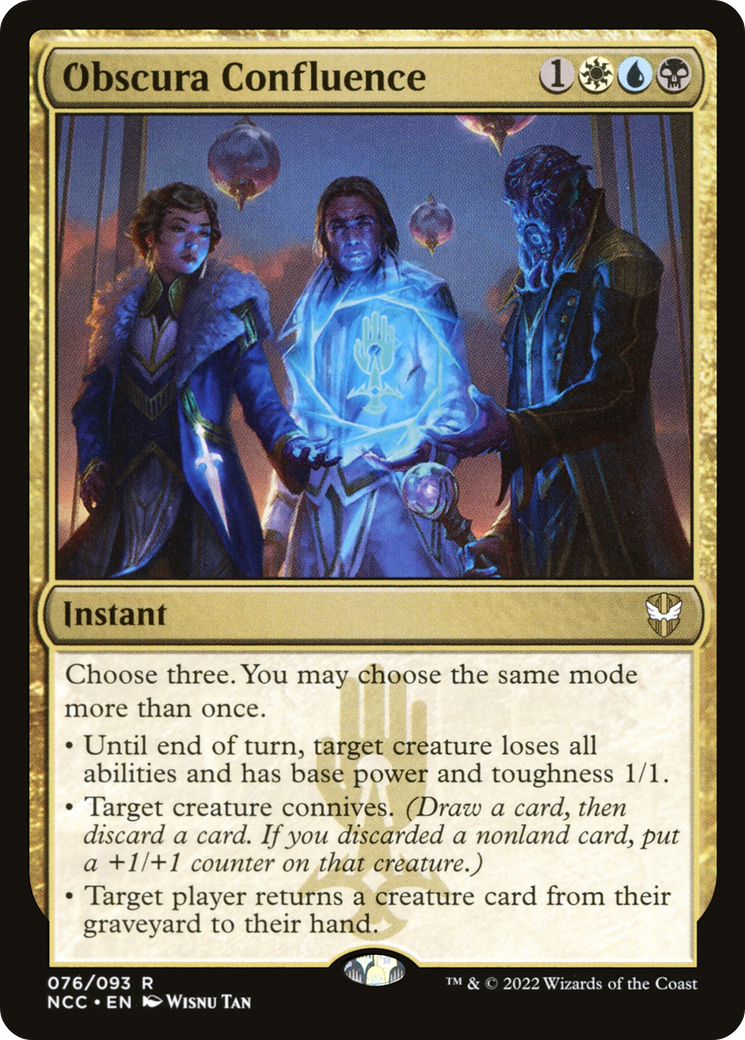 Obscura Confluence (076) - New Capenna Commander
