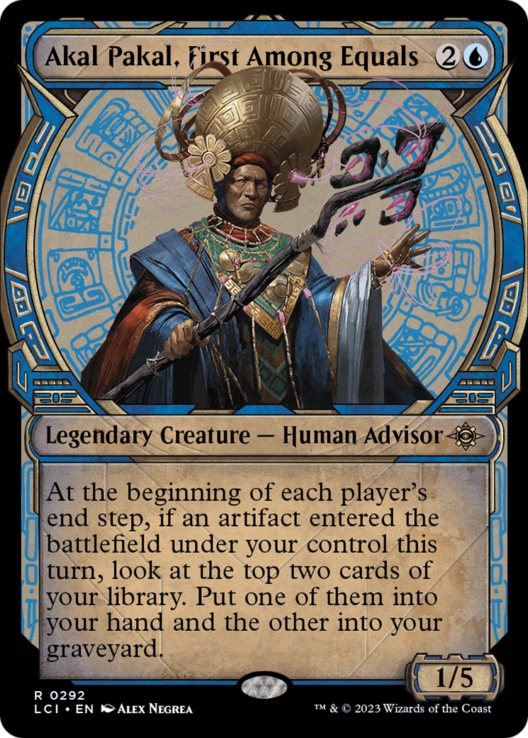Akal Pakal, First Among Equals (Showcase) (292) - The Lost Caverns of Ixalan