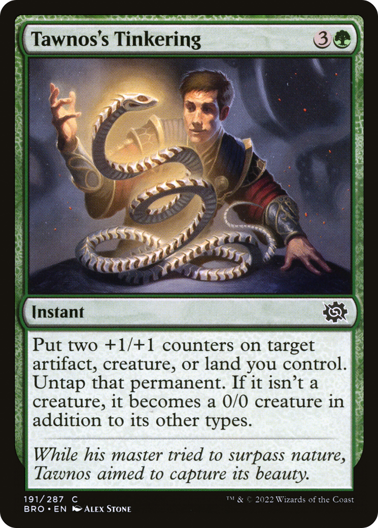 Tawnos's Tinkering (191) Foil - The Brothers' War