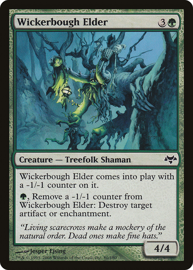 Wickerbough Elder (080) Foil - Eventide