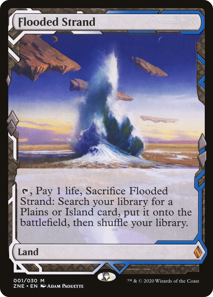 Flooded Strand (001) - Zendikar Rising Expeditions