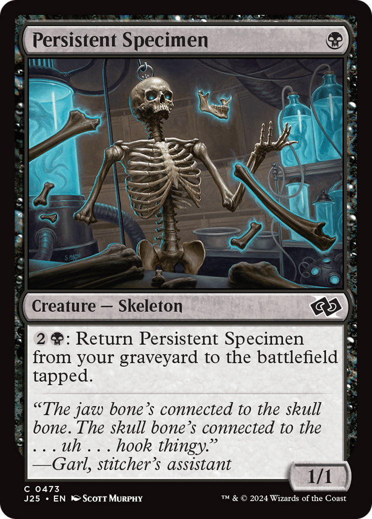Persistent Specimen (473) - Foundations Jumpstart