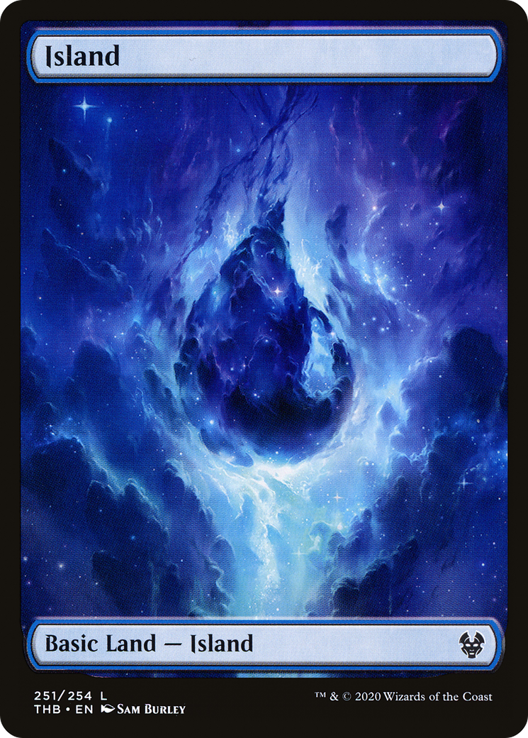 Island (251) Foil - Theros Beyond Death