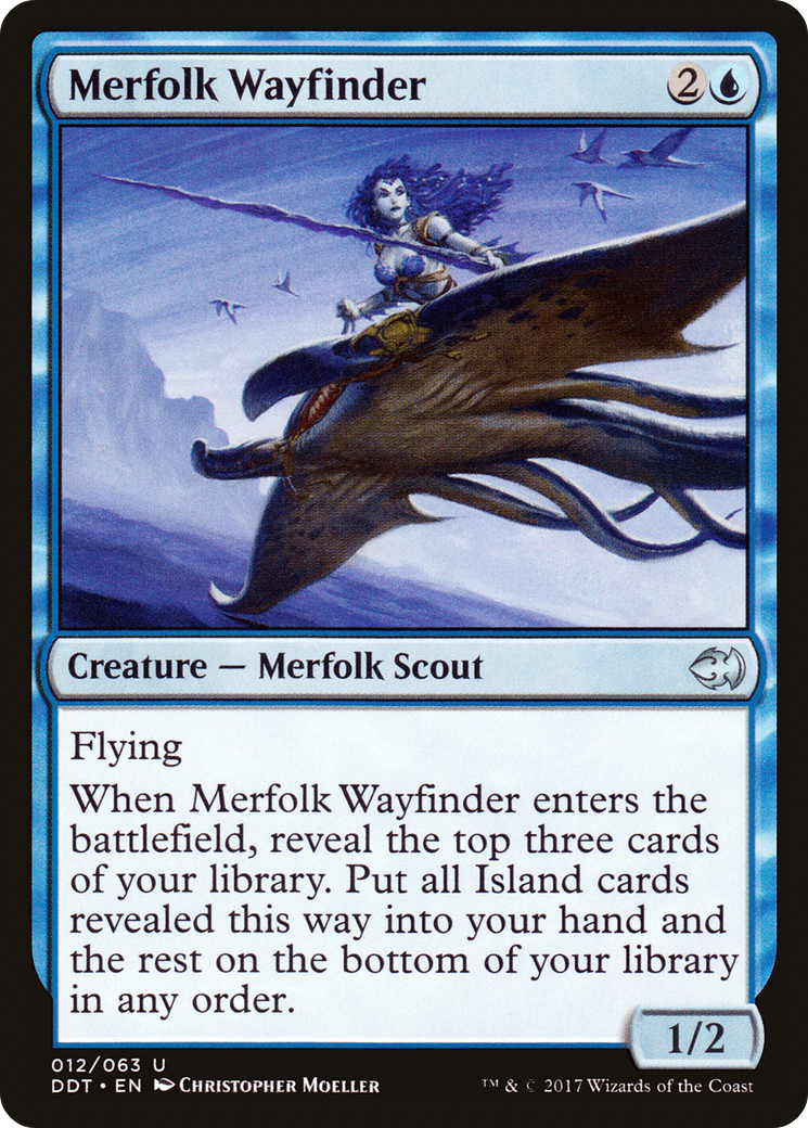 Merfolk Wayfinder (012) - Duel Decks: Merfolk vs. Goblins