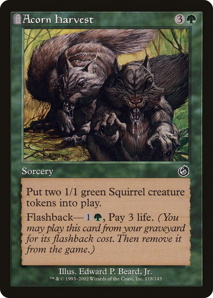 Acorn Harvest (118) Foil - Torment