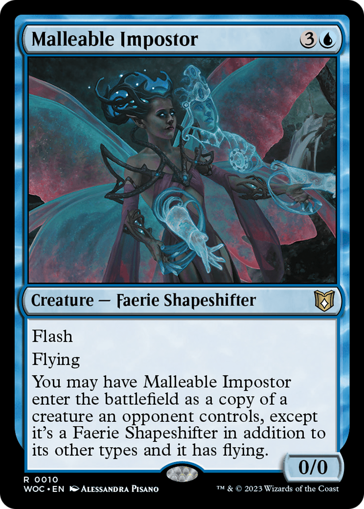 Malleable Impostor (010) - Wilds of Eldraine Commander