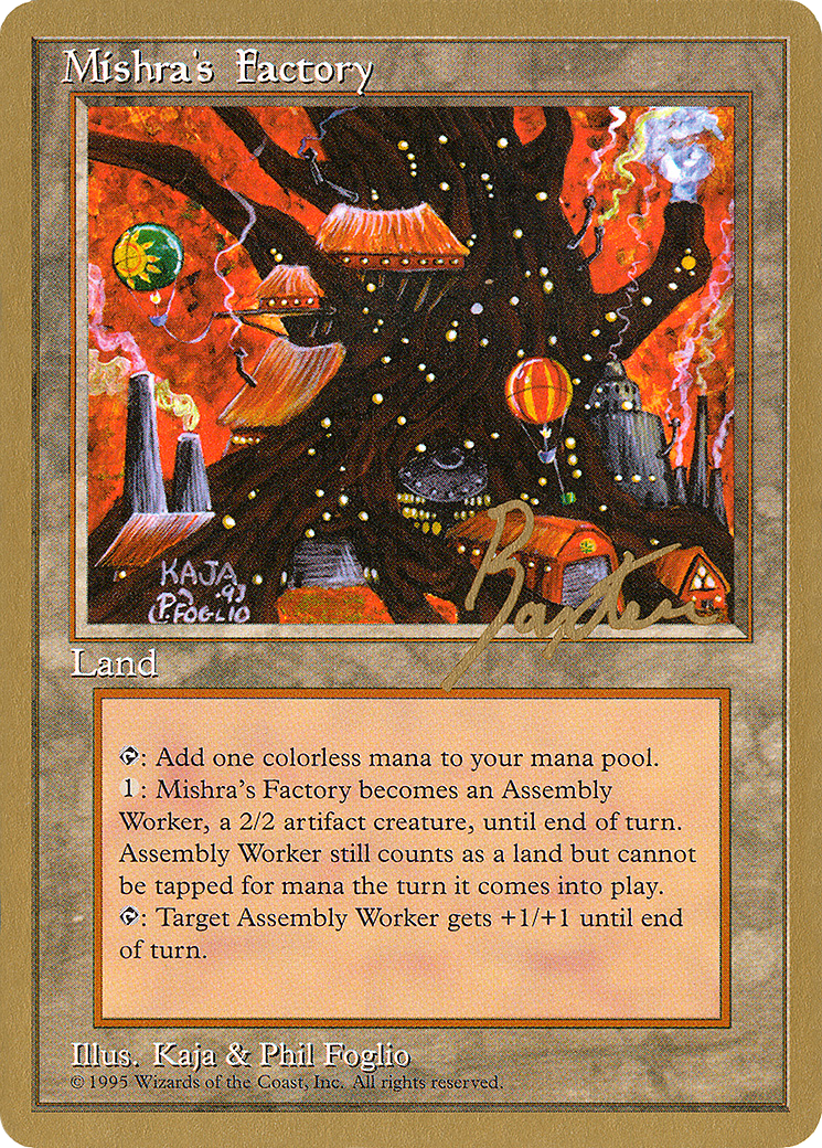 Mishra's Factory - 1996 George Baxter (4ED) - Pro Tour Collector Set