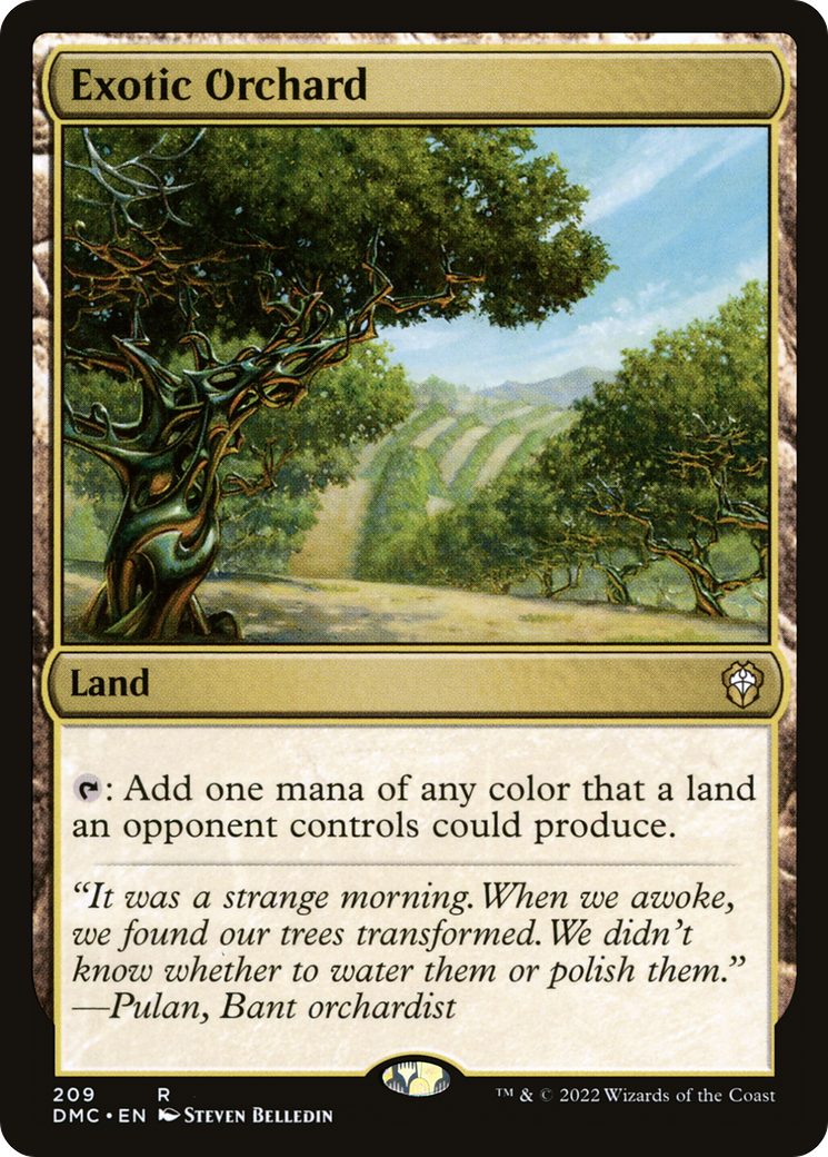 Exotic Orchard (209) - Dominaria United Commander