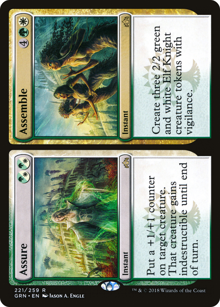 Assure // Assemble (221) Foil - Guilds of Ravnica
