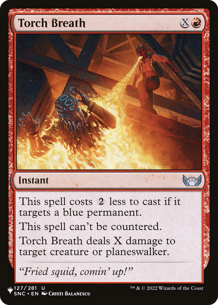Torch Breath (SNC-127) - The List