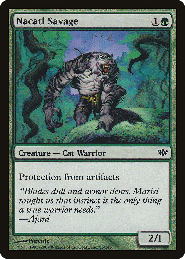 Nacatl Savage (086) Foil - Conflux