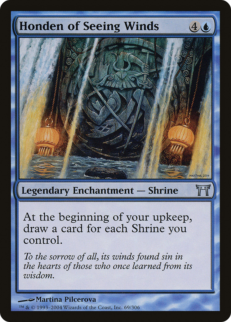Honden of Seeing Winds (069) Foil - Champions of Kamigawa