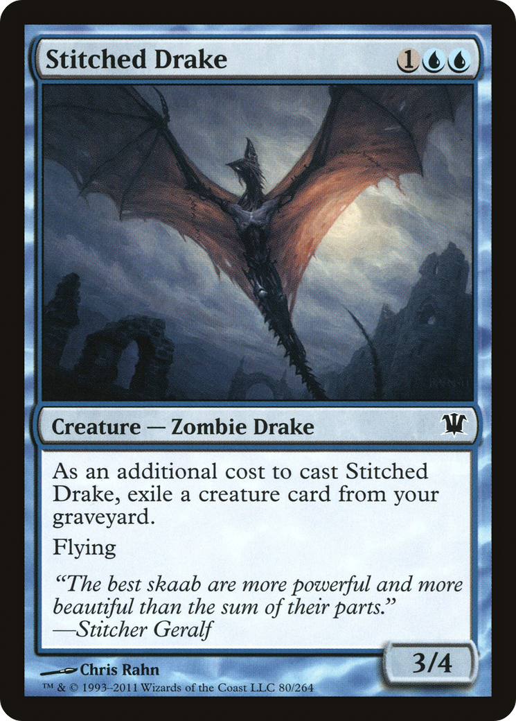 Stitched Drake (080) - Innistrad