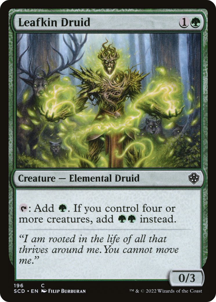 Leafkin Druid (196) - Starter Commander Decks