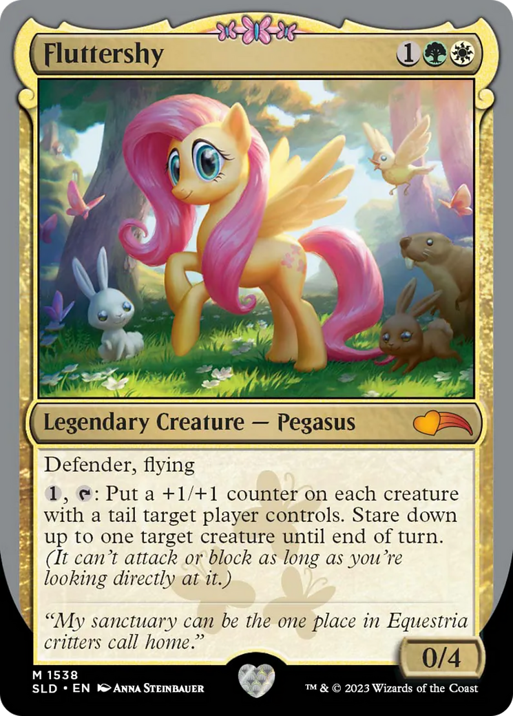 Fluttershy (1538) Foil - Secret Lair Drop