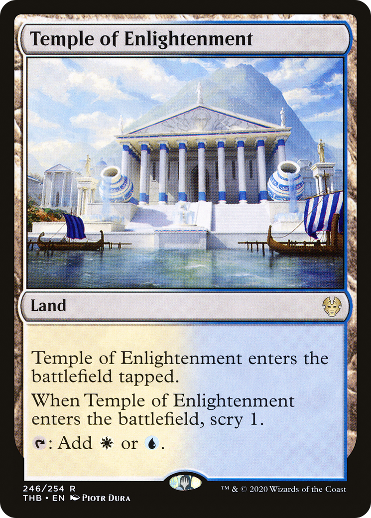 Temple of Enlightenment (246) Foil - Theros Beyond Death