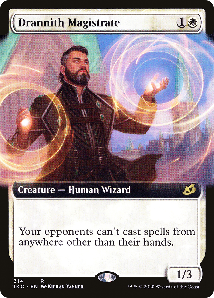Drannith Magistrate (Extended Art) (314) Foil - Ikoria: Lair of Behemoths