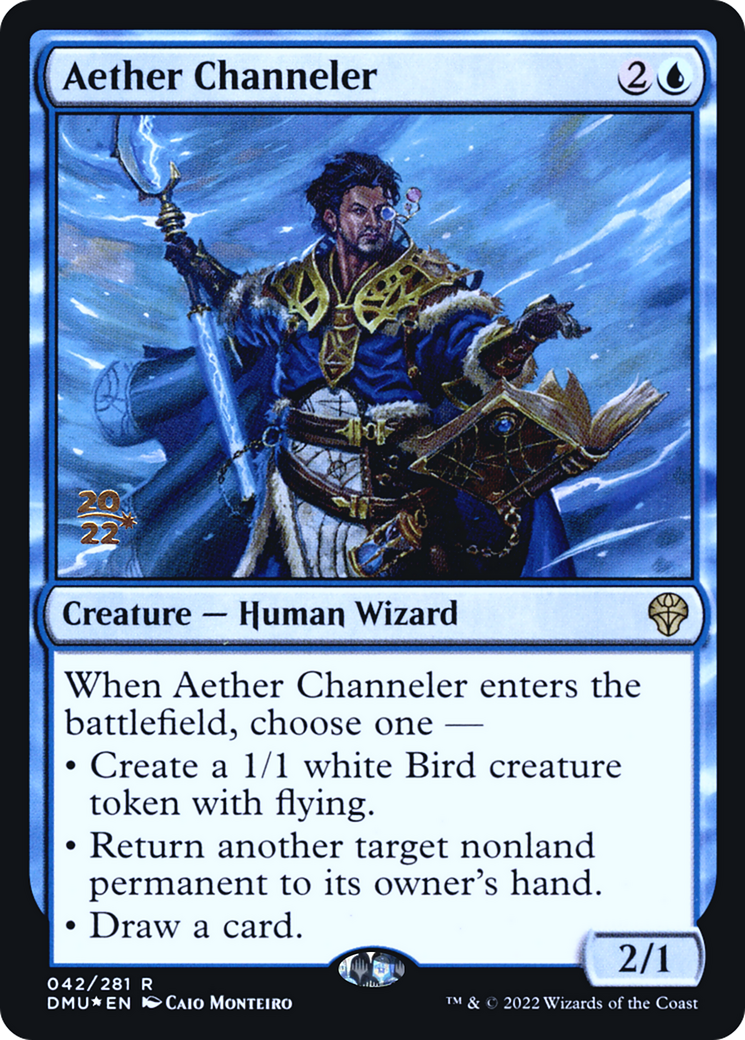 Aether Channeler (42s) Foil - Dominaria United Promos
