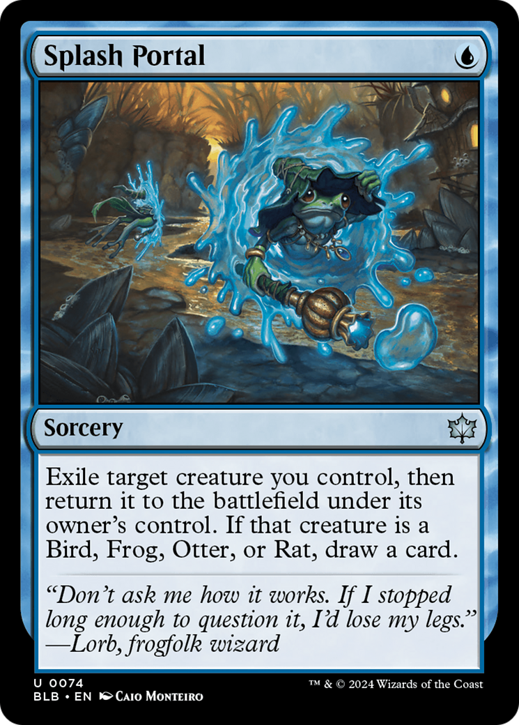Splash Portal (074) Foil - Bloomburrow